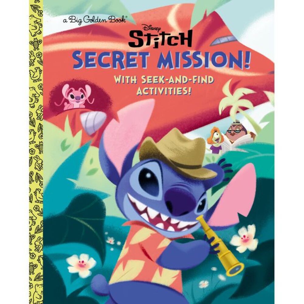 Secret Mission! (Disney Stitch) -- Golden Books